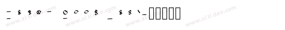 Comic Geek Bold字体转换